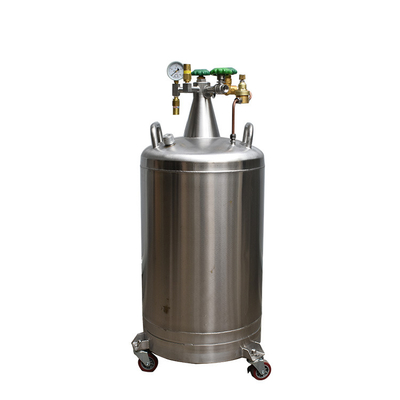 Safety Duarble YDZ-100 Portable Cryogenic Tank 100 Liter Large Capacity Liquid Nitrogen Containers
